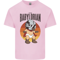 Babylorian Funny Baby Toddler Infant Parody Mens Cotton T-Shirt Tee Top Light Pink
