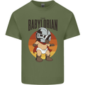 Babylorian Funny Baby Toddler Infant Parody Mens Cotton T-Shirt Tee Top Military Green