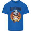 Babylorian Funny Baby Toddler Infant Parody Mens Cotton T-Shirt Tee Top Royal Blue