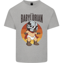 Babylorian Funny Baby Toddler Infant Parody Mens Cotton T-Shirt Tee Top Sports Grey