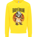 Babylorian Funny Baby Toddler Infant Parody Mens Sweatshirt Jumper Yellow