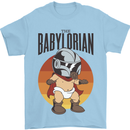 Babylorian Funny Baby Toddler Infant Parody Mens T-Shirt 100% Cotton Light Blue