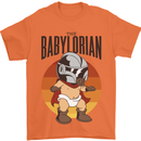 Babylorian Funny Baby Toddler Infant Parody Mens T-Shirt 100% Cotton Orange