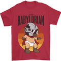 Babylorian Funny Baby Toddler Infant Parody Mens T-Shirt 100% Cotton Red