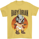 Babylorian Funny Baby Toddler Infant Parody Mens T-Shirt 100% Cotton Yellow