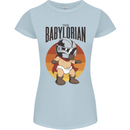 Babylorian Funny Baby Toddler Infant Parody Womens Petite Cut T-Shirt Light Blue