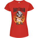 Babylorian Funny Baby Toddler Infant Parody Womens Petite Cut T-Shirt Red