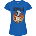 Babylorian Funny Baby Toddler Infant Parody Womens Petite Cut T-Shirt Royal Blue