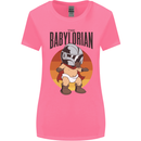 Babylorian Funny Baby Toddler Infant Parody Womens Wider Cut T-Shirt Azalea