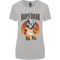 Babylorian Funny Baby Toddler Infant Parody Womens Wider Cut T-Shirt Sports Grey