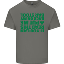 Back on My Bar Stool St. Patrick's Day Kids T-Shirt Childrens Charcoal