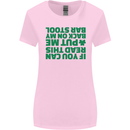Back on My Bar Stool St. Patrick's Day Womens Wider Cut T-Shirt Light Pink