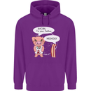 Bacon I'm Your Father Funny Food Diet Childrens Kids Hoodie Purple