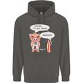 Bacon I'm Your Father Funny Food Diet Childrens Kids Hoodie Storm Grey