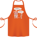 Bacon I'm Your Father Funny Food Diet Cotton Apron 100% Organic Orange