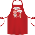 Bacon I'm Your Father Funny Food Diet Cotton Apron 100% Organic Red