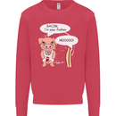 Bacon I'm Your Father Funny Food Diet Kids Sweatshirt Jumper Heliconia