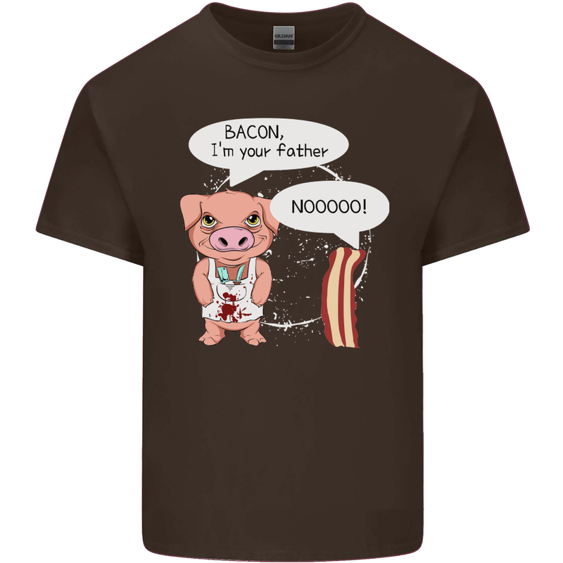 Bacon I'm Your Father Funny Food Diet Kids T-Shirt Childrens Chocolate