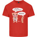 Bacon I'm Your Father Funny Food Diet Kids T-Shirt Childrens Red