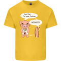 Bacon I'm Your Father Funny Food Diet Kids T-Shirt Childrens Yellow