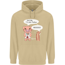 Bacon I'm Your Father Funny Food Diet Mens 80% Cotton Hoodie Sand