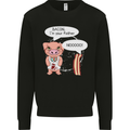Bacon I'm Your Father Funny Food Diet Mens Sweatshirt Jumper Black