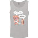 Bacon I'm Your Father Funny Food Diet Mens Vest Tank Top Sports Grey