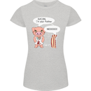 Bacon I'm Your Father Funny Food Diet Womens Petite Cut T-Shirt Sports Grey