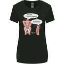 Bacon I'm Your Father Funny Food Diet Womens Wider Cut T-Shirt Black