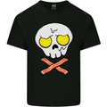 Bacon & Egg Skull & Crossbones Funny Kids T-Shirt Childrens Black