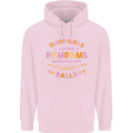 Bad Girls Play With Pool Balls 9-Ball Childrens Kids Hoodie Light Pink
