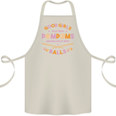 Bad Girls Play With Pool Balls 9-Ball Cotton Apron 100% Organic Natural