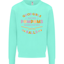 Bad Girls Play With Pool Balls 9-Ball Kids Sweatshirt Jumper Peppermint