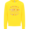 Bad Girls Play With Pool Balls 9-Ball Kids Sweatshirt Jumper Yellow