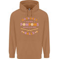 Bad Girls Play With Pool Balls 9-Ball Mens 80% Cotton Hoodie Caramel Latte
