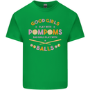 Bad Girls Play With Pool Balls 9-Ball Mens Cotton T-Shirt Tee Top Irish Green