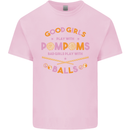 Bad Girls Play With Pool Balls 9-Ball Mens Cotton T-Shirt Tee Top Light Pink