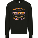 Bad Girls Play With Pool Balls 9-Ball Mens Sweatshirt Jumper Black
