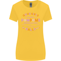 Bad Girls Play With Pool Balls 9-Ball Womens Wider Cut T-Shirt Yellow
