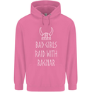 Bad Girls Raid With Ragnar Vikings Valhalla Mens 80% Cotton Hoodie Azelea