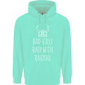 Bad Girls Raid With Ragnar Vikings Valhalla Mens 80% Cotton Hoodie Peppermint