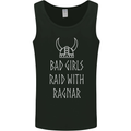 Bad Girls Raid With Ragnar Vikings Valhalla Mens Vest Tank Top Black
