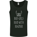 Bad Girls Raid With Ragnar Vikings Valhalla Mens Vest Tank Top Black