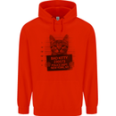 Bad Kitty New York City Police Dept. Childrens Kids Hoodie Bright Red