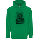 Bad Kitty New York City Police Dept. Childrens Kids Hoodie Irish Green