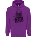 Bad Kitty New York City Police Dept. Childrens Kids Hoodie Purple