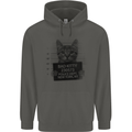 Bad Kitty New York City Police Dept. Childrens Kids Hoodie Storm Grey
