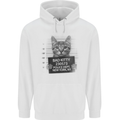 Bad Kitty New York City Police Dept. Childrens Kids Hoodie White
