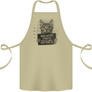 Bad Kitty New York City Police Dept. Cotton Apron 100% Organic Khaki