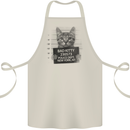 Bad Kitty New York City Police Dept. Cotton Apron 100% Organic Natural